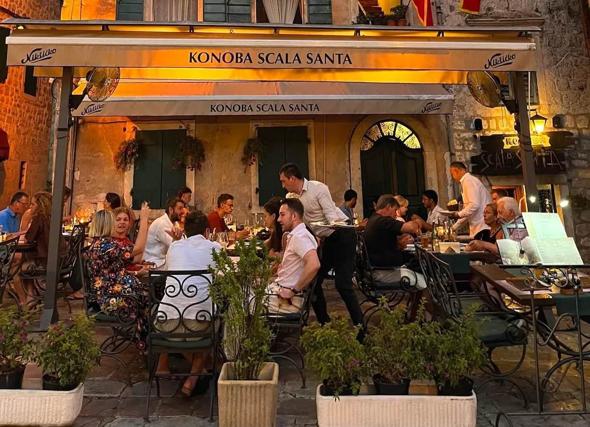 Konoba Scala Santa restaurant in Kotor