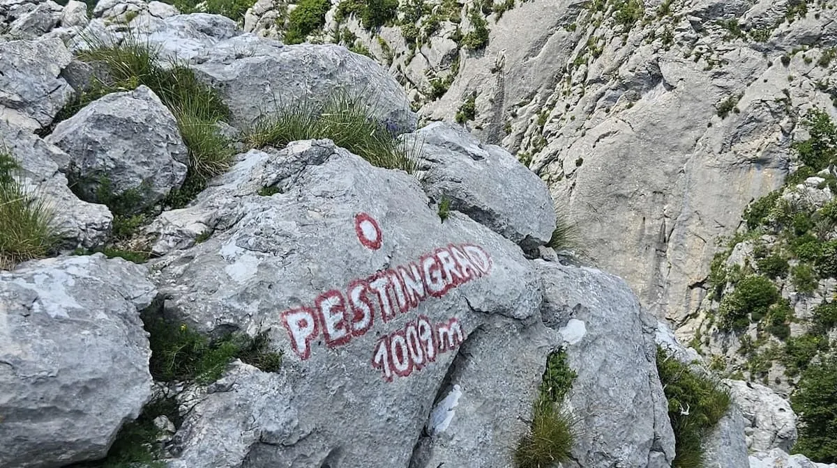 Kotor Pestingrad 1009m